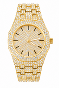 Amazing CZ Full Bustdown Iced Out Watch